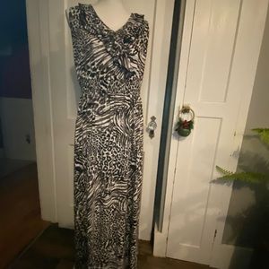 Animal print Maxi dress